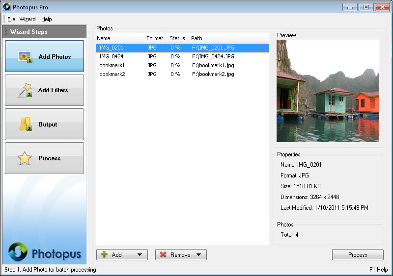 Click to view Photopus Pro 1.4 screenshot